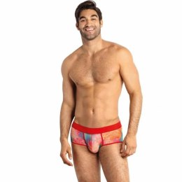 Anais Men Falcon Boxer Brief L Bananowy Wzor, Miękka Lycra
