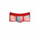 Anais Men Falcon Boxer Brief S bananowy wzor, lycra, komfortowy pas