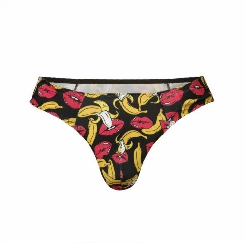 Anais Men String Bananowy S Lycra Komfortowy Design Banany