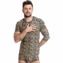 Anais Men T-shirt Mercury L mikrofibra animal print męski