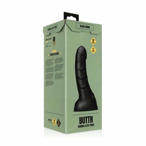 BUTTR Black Hawk Curved model anatomiczny, powierzchnia teksturowana