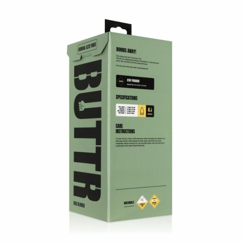 BUTTR Cold Blooded Scaled Plug - duży, teksturowany model 15,2 cm