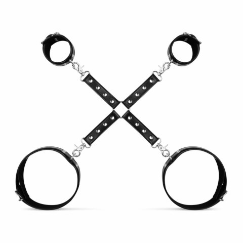 Bedroom Fantasies Zestaw Kajdanek i Połączenia Hogtie Czarny