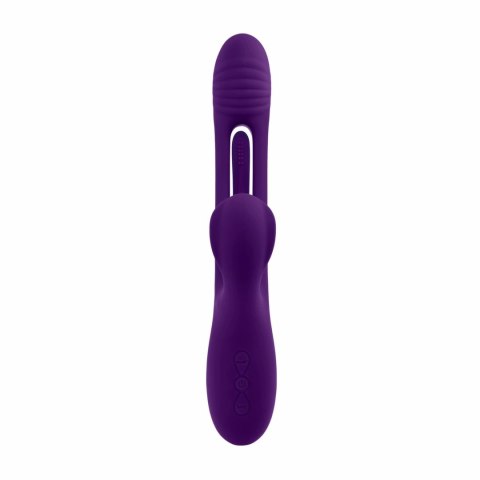 Evolved The Thrill Purple - wielofunkcyjny masażer silikonowy, 14 trybow