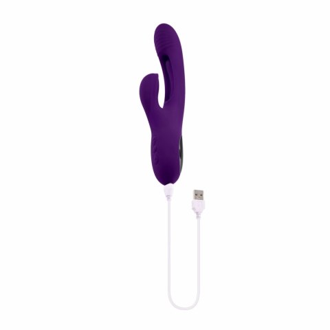 Evolved The Thrill Purple - wielofunkcyjny masażer silikonowy, 14 trybow