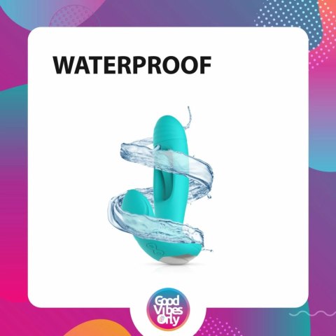 Good Vibes Only Gina - model z funkcją ruchomej końcowki i podwojną stymulacją