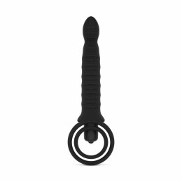 Men Only - System wibracyjny z pierścieniem, 10 trybow, czarny