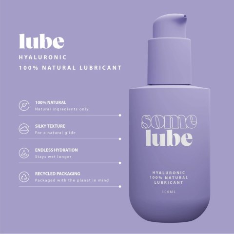 SOME Hyaluronic Lubricant 100ml - Nawilżający żel na bazie wody