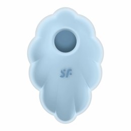 Satisfyer Cloud Dancer Blue - wielofunkcyjny model z falami powietrznymi