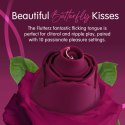 Skins Rose Buddies The Rose Flutterz wibrujący model silikonowy burgund