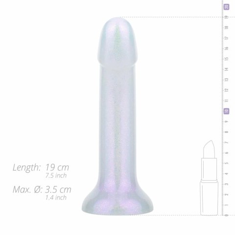 ToyJoy Mermaid Glitter model żelowy 19 cm brokatowy