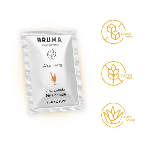 BRUMA Aloe Vera Gel Sliding Pina Colada 6ml - nawilżający żel wodny