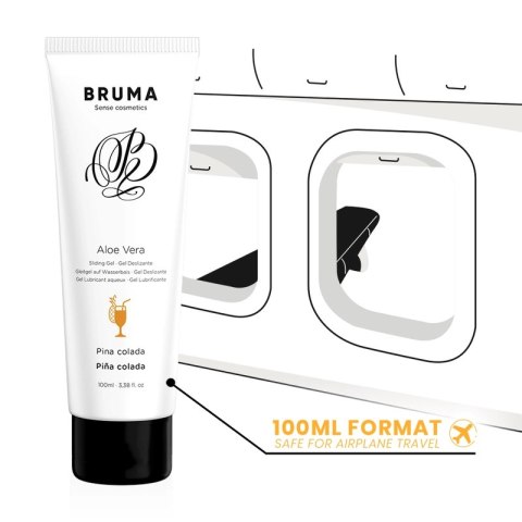 BRUMA Aloe Vera Glide Żel nawilżający Pina Colada 100ml wodny