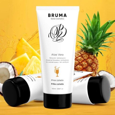 BRUMA Aloe Vera Glide Żel nawilżający Pina Colada 100ml wodny