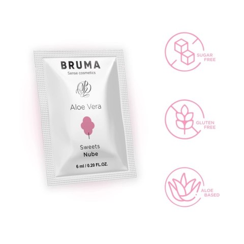 BRUMA Aloe Vera Glide żel nawilżający słodki smak 6 ml