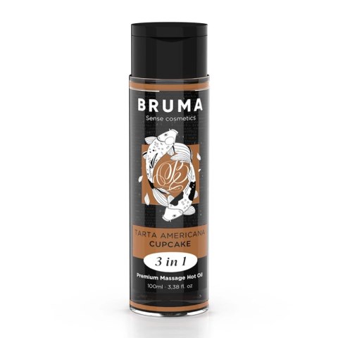 BRUMA Premium Olejek Masaż 3w1 Efekt Ciepła 100ml Bez Parabenow