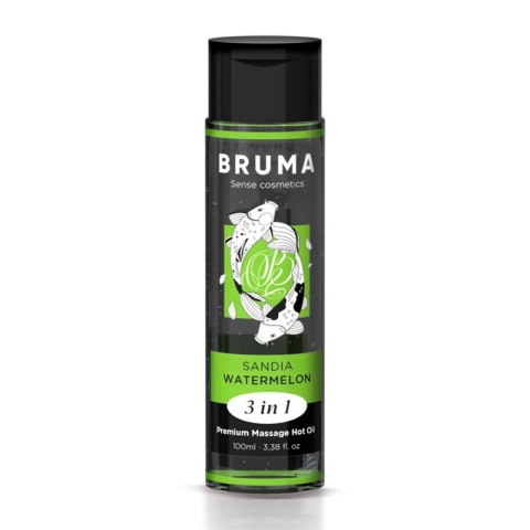 BRUMA Premium Olejek do Masażu 3w1 Arbuz Efekt Ciepła 100ml