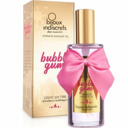 Bijoux Indiscrets Light My Fire Olejek do masażu rozgrzewający, guma balonowa 100ml