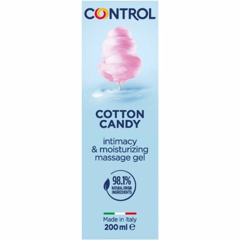 CONTROL Cotton Candy Żel do masażu 3w1 200ml słodki zapach