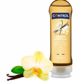 Control 2w1 Żel do masażu Madagascar Słodycz 200 ml bez parabenow