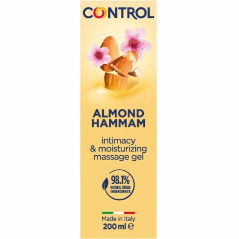 Control Almond Hammam Żel do masażu 3w1 200ml, migdałowy, 98% naturalny