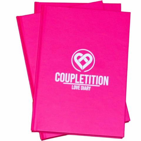 Coupletition Love Diary - Album wspomnień dla par, twarda oprawa, 136 stron