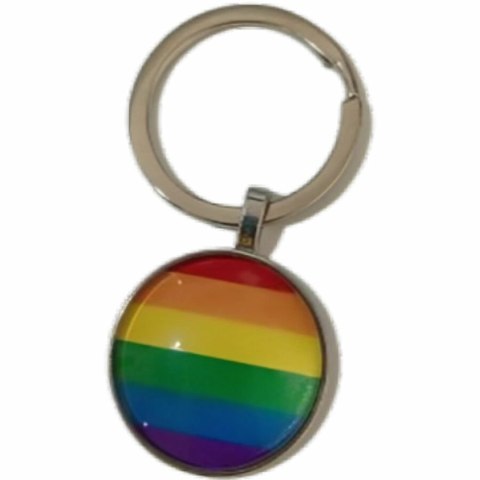 Diablo Picante Brelok Pride Tęczowa Flaga Symbol Wsparcia LGBT