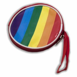 Diablo Picante Okrągła Torebka Pride z Motywem Tęczowej Flagi LGBT