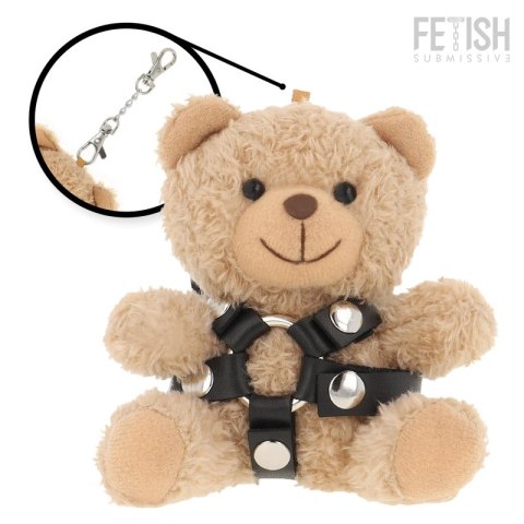 Fetish Submissive Bongo Teddy Bear Model 4 - kolekcjonerski pluszak z uprzężą