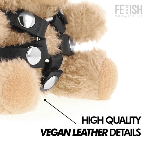 Fetish Submissive Bongo Teddy Bear Model 4 - kolekcjonerski pluszak z uprzężą