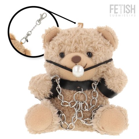 Fetish Submissive Fozzie Teddy Bear Model 3 - Pluszowa Zawieszka Kolekcjonerska