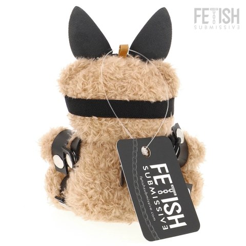 Fetish Submissive Mishka Teddy Bear Model 5 kolekcjonerski z zawieszką