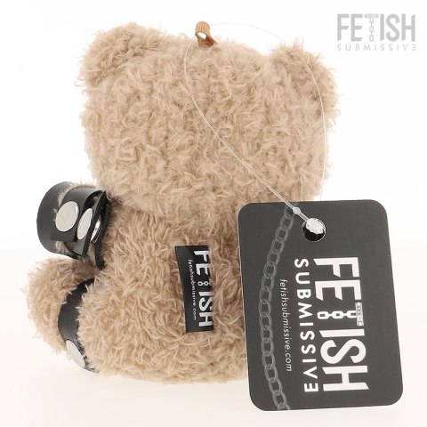 Fetish Submissive Yogi Teddy Bear - designerski miś z kolekcji z zawieszką