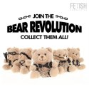 Fetish Submissive Yogi Teddy Bear - designerski miś z kolekcji z zawieszką