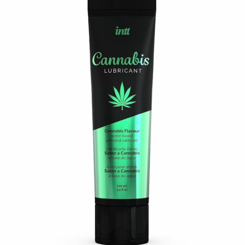 INTT Cannabis Lubricant wodny żel intymny 100ml smak konopi
