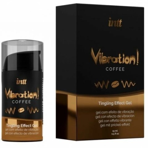 INTT Massage Gel Coffee - żel do masażu z efektem ciepła 30ml