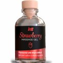 INTT Massage Gel Strawberry żel do masażu rozgrzewający 30ml