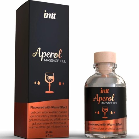 INTT Żel do masażu Aperol z efektem intensywnego ciepła 30 ml
