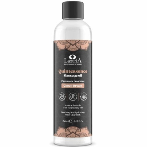 Intimateline Luxuria Olejek do Masażu Czekoladowy 150 ml - Naturalny Nawilżający