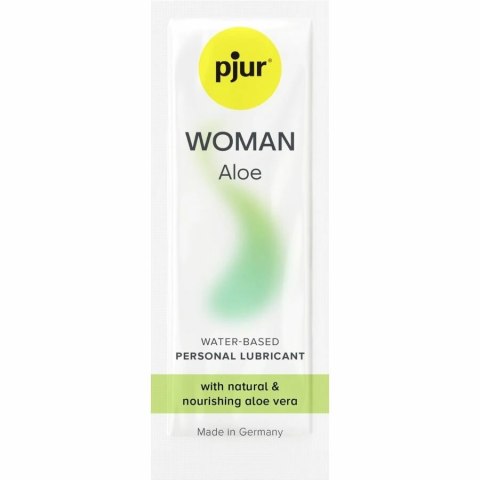 Pjur Woman Aloe lubrykant na bazie wody z aloesem 2 ml probka