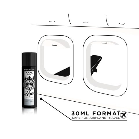 Realax Black Hole żel wodny z hialuronem 30ml - pielęgnacja i ochrona