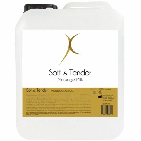 Soft & Tender Mleczko do masażu 5000 ml - bezzapachowe, delikatne