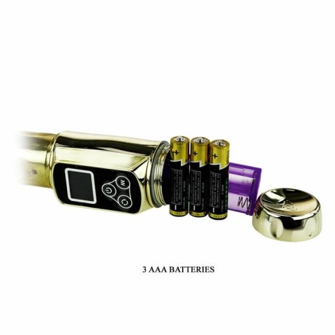 Baile Rabbit Siberia Passion Gold - model rotacyjny, złoty, 5 prędkości