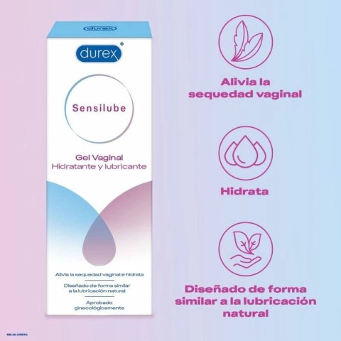Durex Sensilube żel nawilżający intymny 40 ml, bezbarwny i bezzapachowy