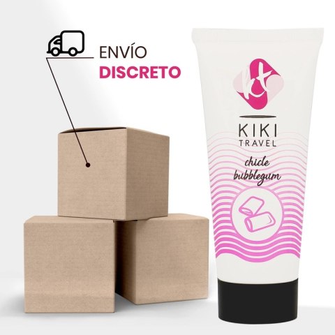 Kiki Travel Lubrykant Wodny 50ml Guma Balonowa Truskawkowa Vegan