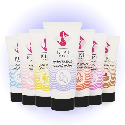 Kiki Travel Naturalny Lubrykant Komfortowy 50 ml - Wegański i Bez Parabenow