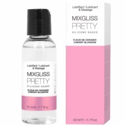 Mixgliss Pretty silikonowy lubrykant kwiat wiśni 50ml - długotrwały efekt