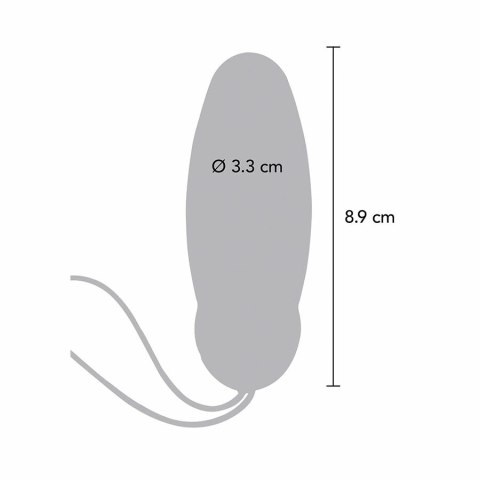 ToyJoy I'm So Eggcited Intymne Jajo Wibracyjne z Pilotem Niebieskie