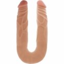 Get Real Double Dong 35 cm - elastyczny model anatomiczny, kolor skora