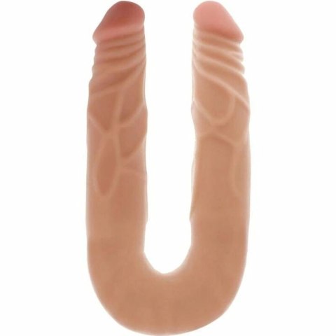 Get Real Double Dong 35 cm - elastyczny model anatomiczny, kolor skora